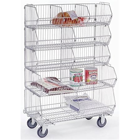 Nexel 36 x 20 in. Chrome Dolly Base WBD320